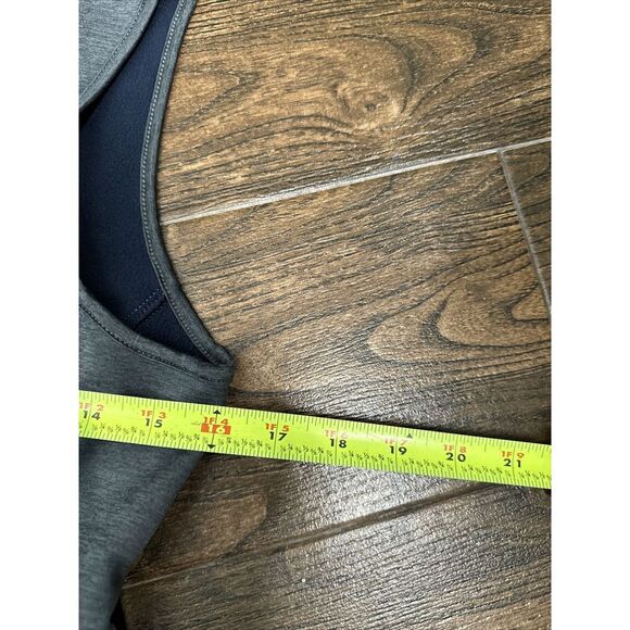 WOMENS G/FORE G4 GRAY FULL ZIP TECH FLEECE LINED GOLF VEST LOGO POCKETS SMALL - Picture 10 of 13